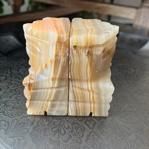 Miniature Onyx Aztec Bookends - Picture 7 of 9